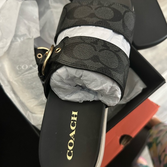 Coach Gwen Sig Sandals - Picture 3 of 4